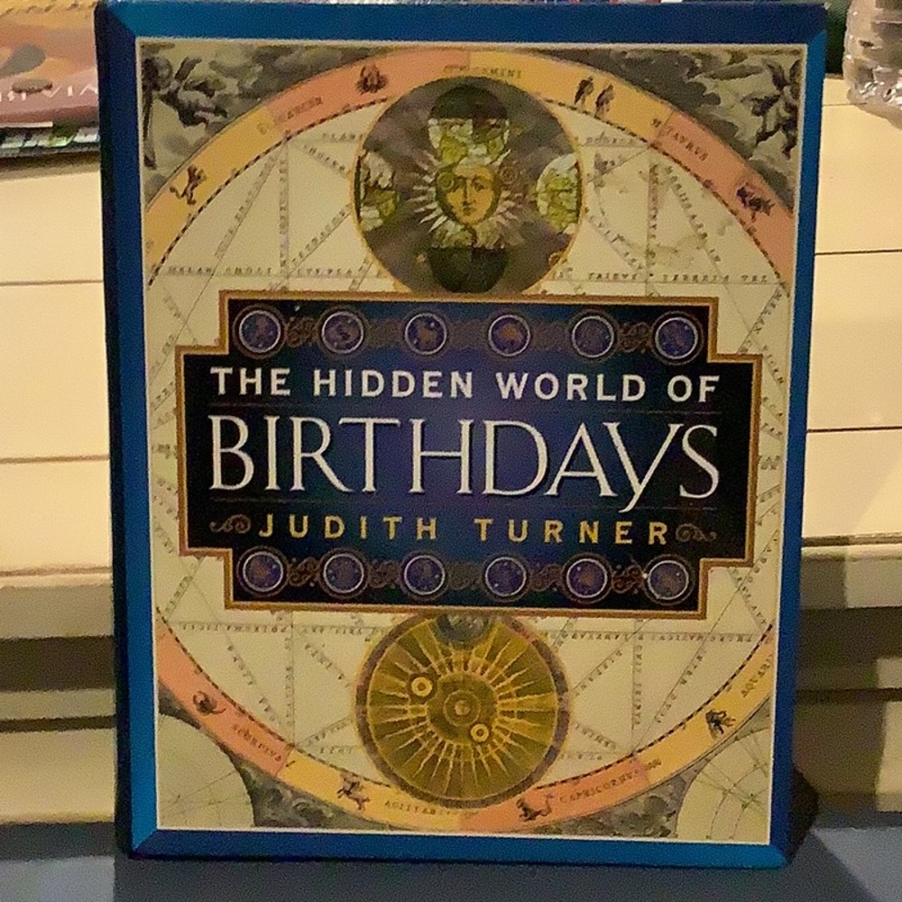 The Hidden World of Birthdays by Judith Turner - Blue Cover